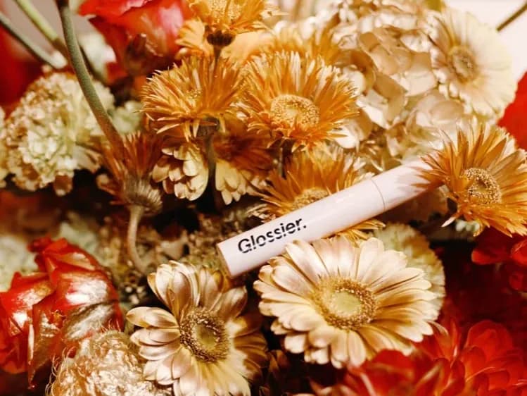Glossier product photography
